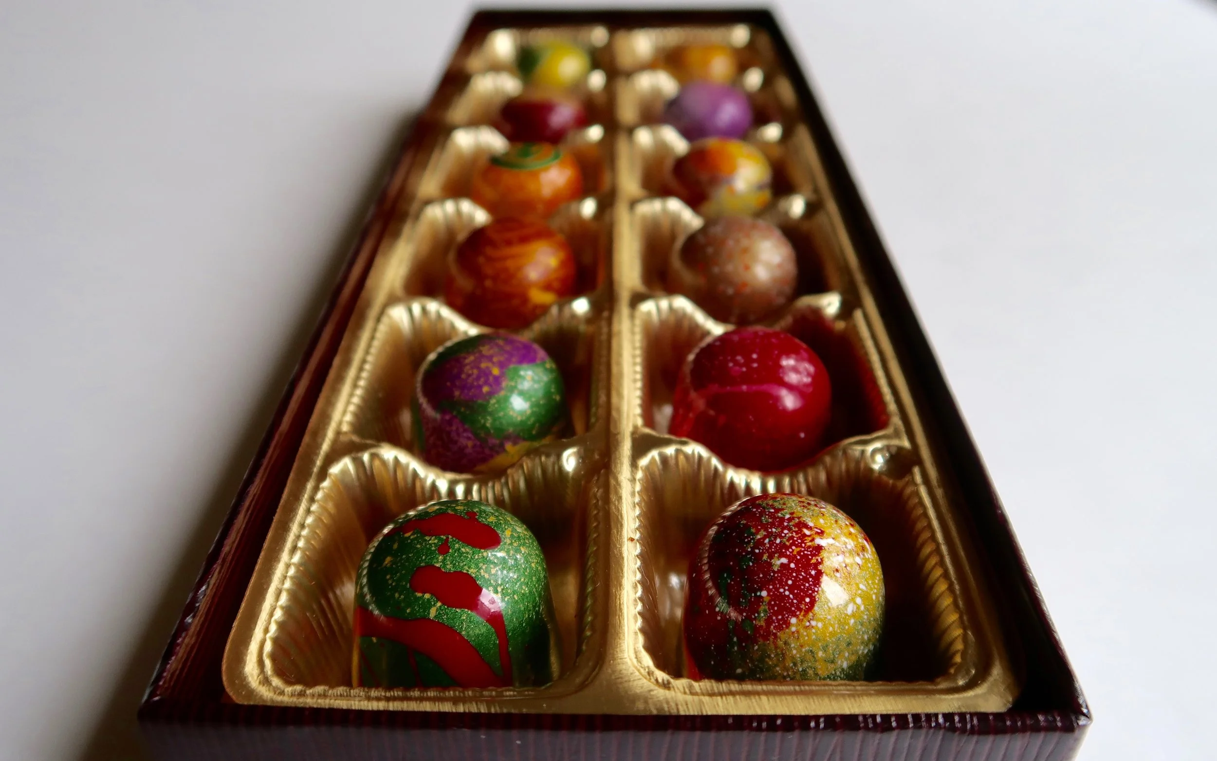 12 Piece Bonbon Box — Chocolat Shanah